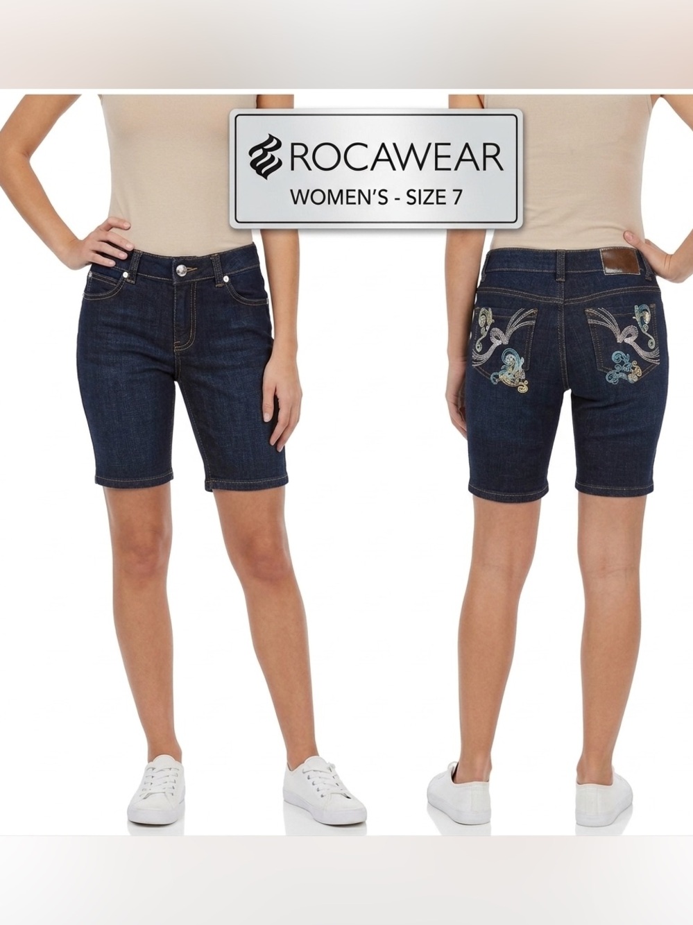 Rocawear Denim Bermuda Shorts Junior 11